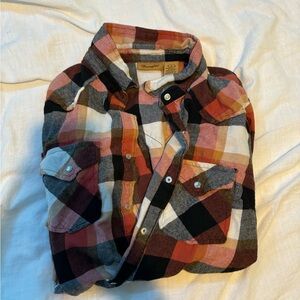 Women's wrangler button up flannel